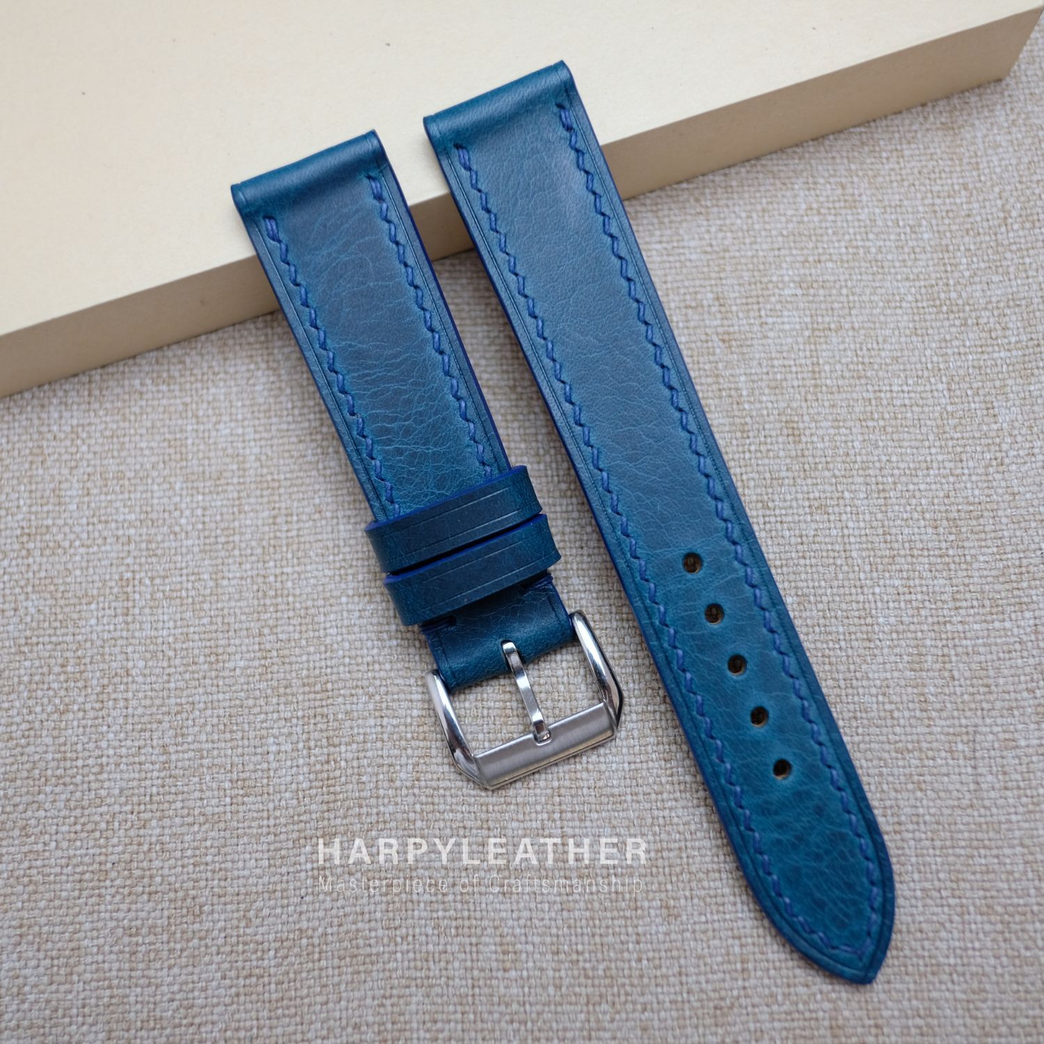 Dây đồng hồ da waxy màu xanh blue Day-dong-ho-flat-da-waxy-mau-xanh-blue
