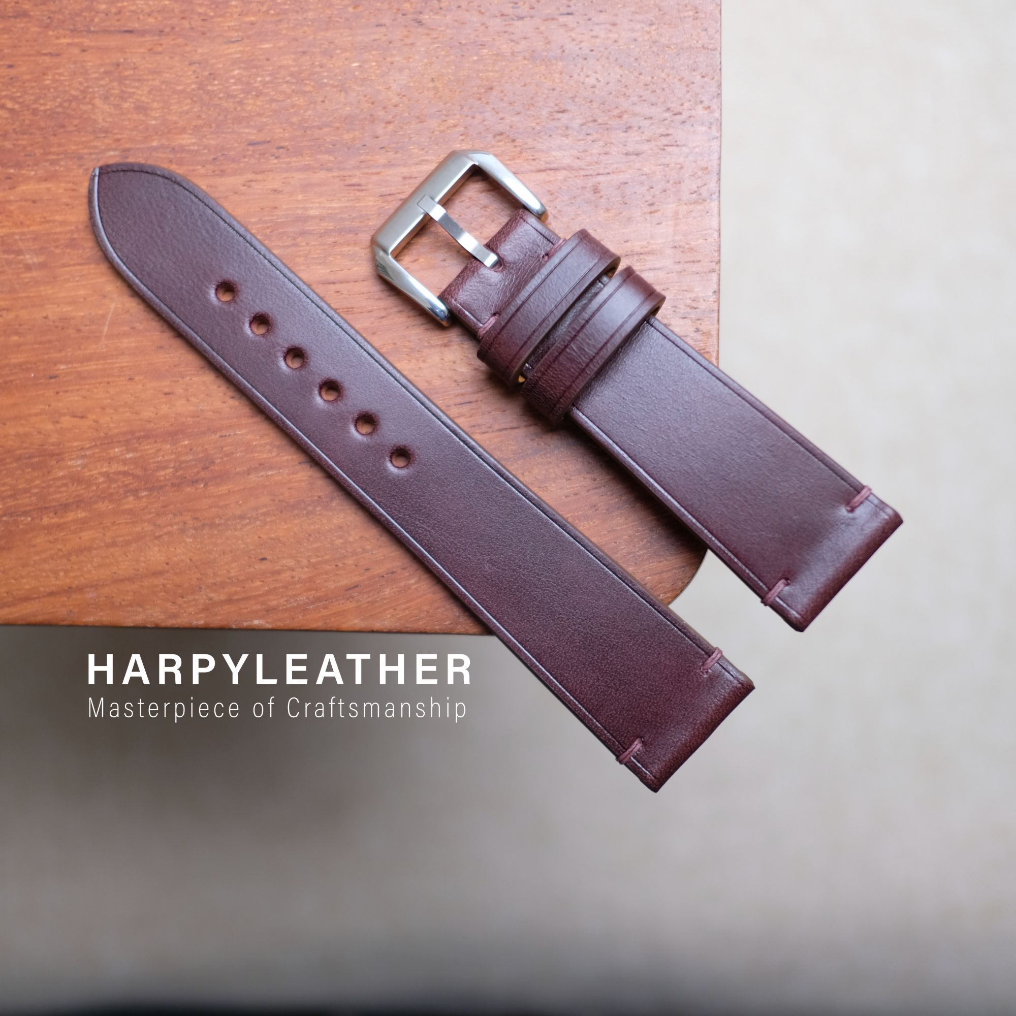 Dây đồng hồ slim da museum màu bordeaux Day-dong-ho-slim-da-museum-mau-bordeaux