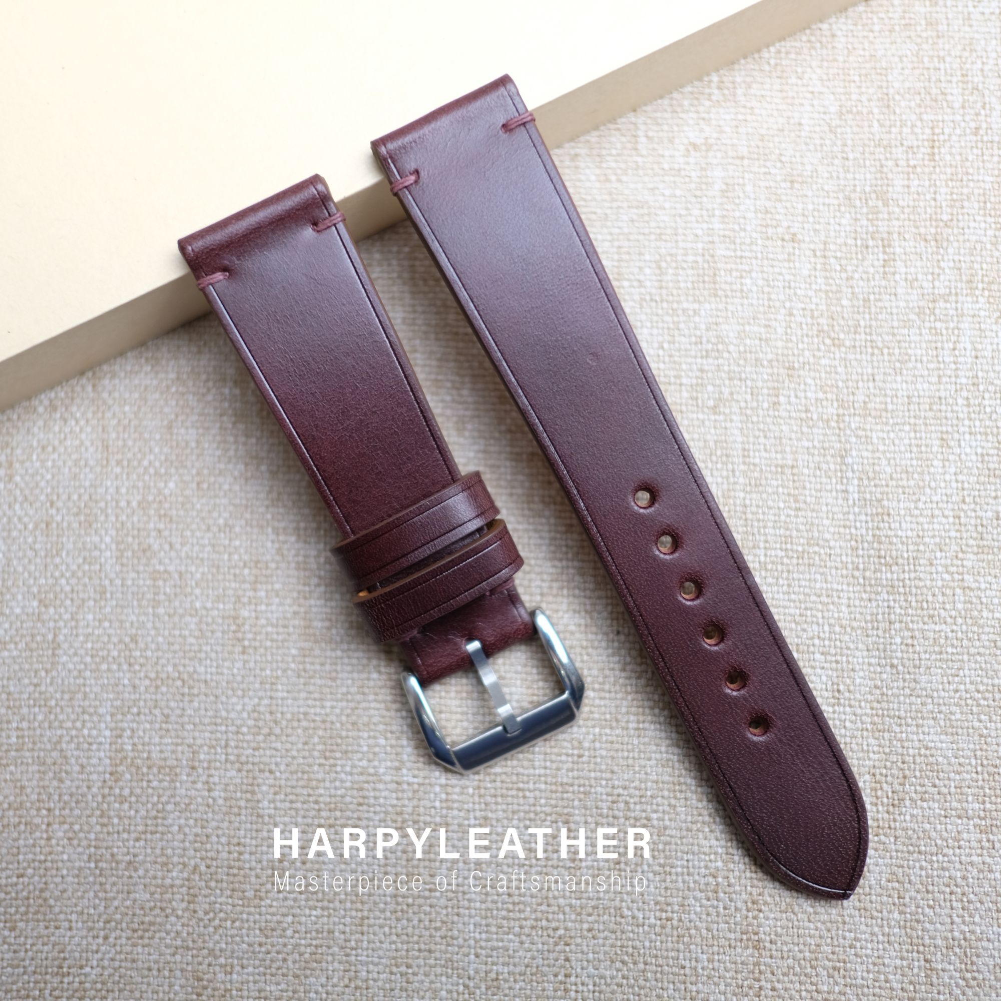 Dây đồng hồ slim da museum màu bordeaux Day-dong-ho-slim-da-museum-mau-bordeaux